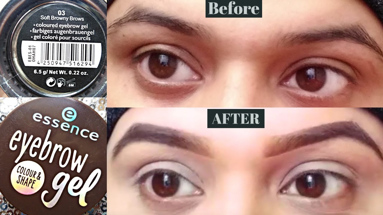 Essence Eyebrows Colour Shape Gel Review Its Dupe Of Anastasia Beverly Hills Pomade Youtube