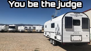 Peak mtn camp and timberline sheep camp comparison