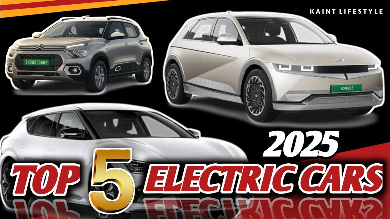 The Future is Electric: Top 5 EVs in India (2025) || Top 5 Electric ...