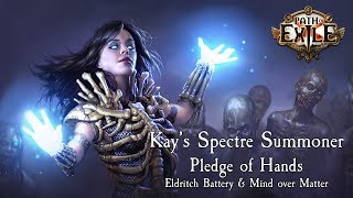 PoE 3.8 - Pledge of Hands EB/MoM - Spectre Summoner - Video Build Guide