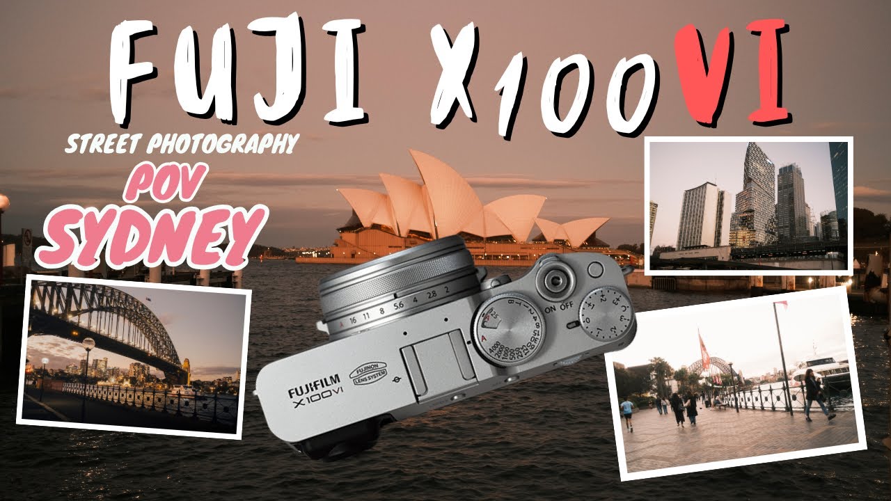 Relaxing Evening Photowalk in Sydney | Fujifilm X100VI at Circular Quay & The Rocks