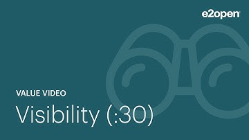 Eliminate Blind Spots in Your Supply Chain with e2open