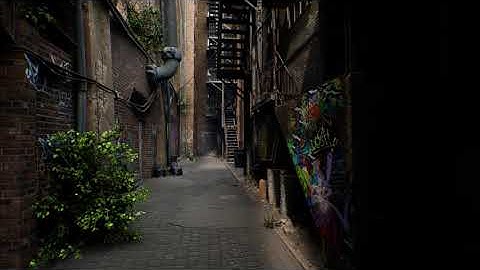 Alley UE5 Real Time Scene