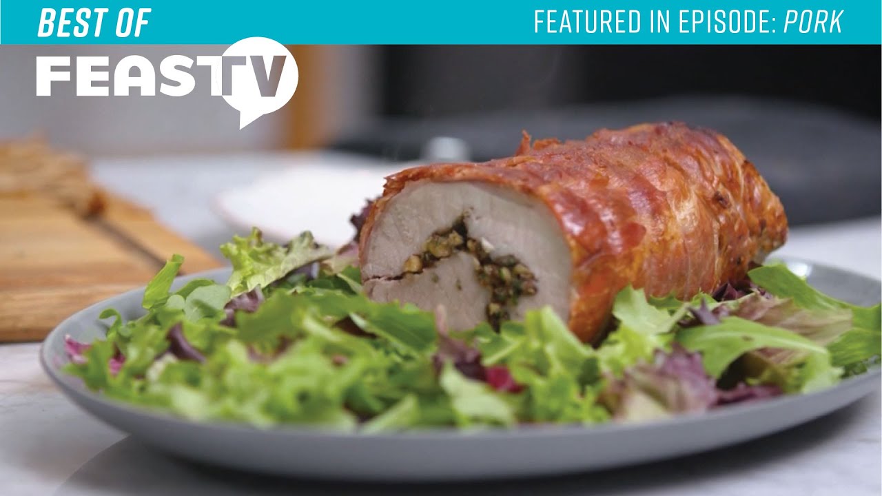Prosciuttowrapped WalnutRaisinStuffed Pork Loin Recipe Best of