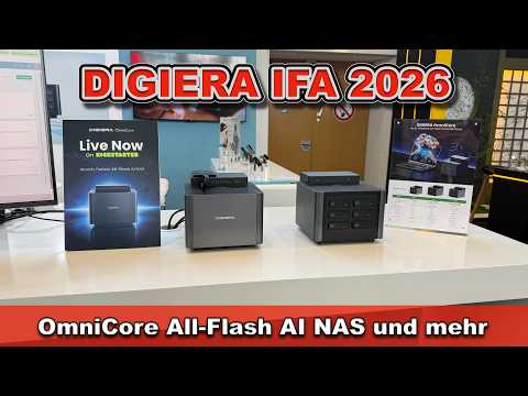 DIGIERA at IFA 2026 | AI NAS, All-Flash Storage & Portable SSDs for Creators and More