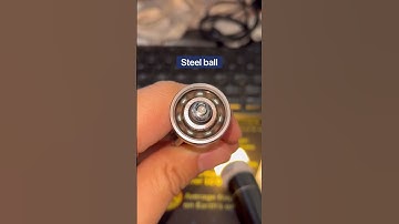 Ceramic ball bearing is better than steel ball bearing? #bearing #ceramicball