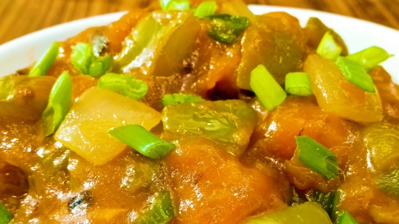 Soya Chunks Manchurian Soya Chilli Recipe IndoChinese Starter