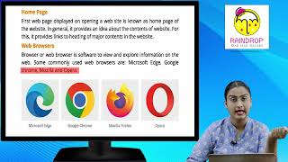 Celebrity Ch 7 | Raindrop | Computer | Class 3 |  Internet | For children Net Worth