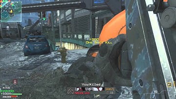 CoD MW3 3 man feed sniper feed then collateral