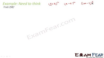 Maths Binomial Theorem part 7 Examples CBSE Class X1