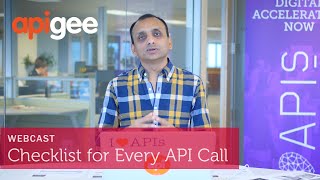 Webcast: A Checklist for Every API Call