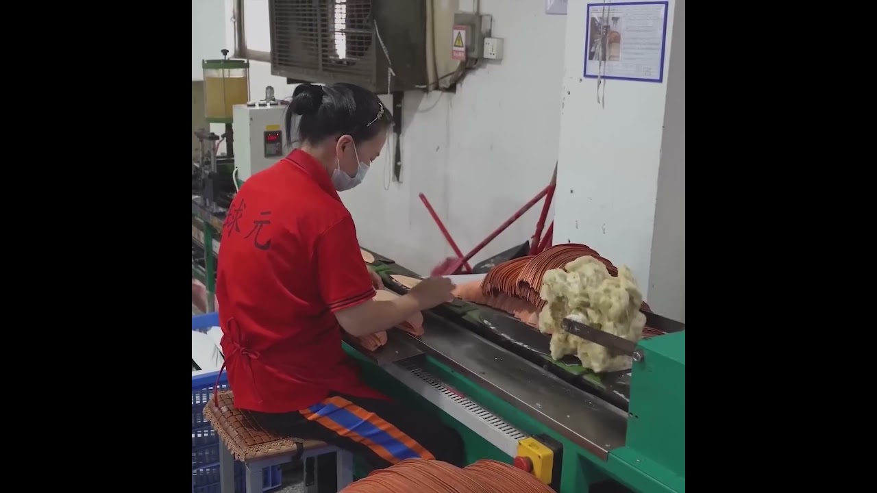 The Amazing Process of Making Basketballs..ST