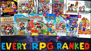 Ranking EVERY Mario RPG From WORST TO BEST (Top 14 Games)