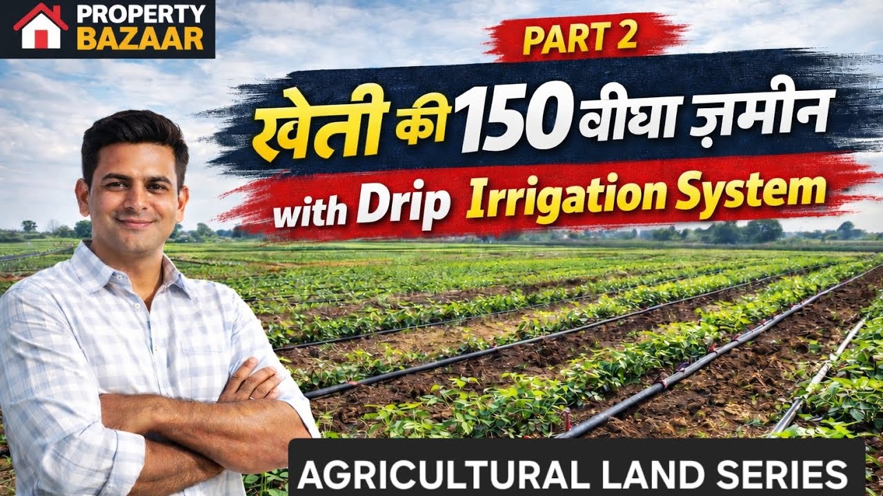 Agricultural Land for Sale – 150 Bigha at Lowest Price | Farming & Investment | shorts #shorts 