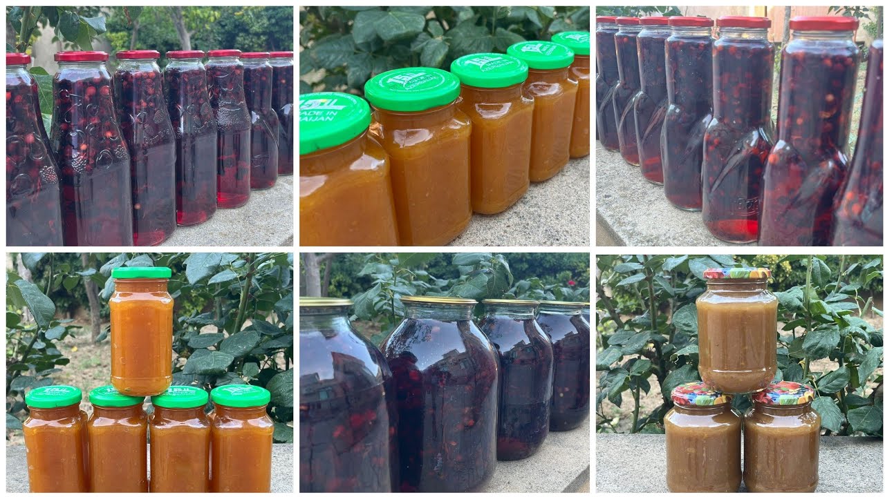 ARMUD CEMİ.ƏRİK CEMİ.QARA QARAĞAT KOMPOTU.QIŞLIQ HAZIRLIQLARIM DAVAM EDİR.