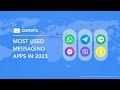 Most Used Messaging Apps in 2023 | Convrs