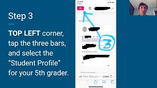 Choice Application in Parent Portal on phone or computer