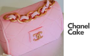 Chanel Bag x Hello Kitty Fondant Cake