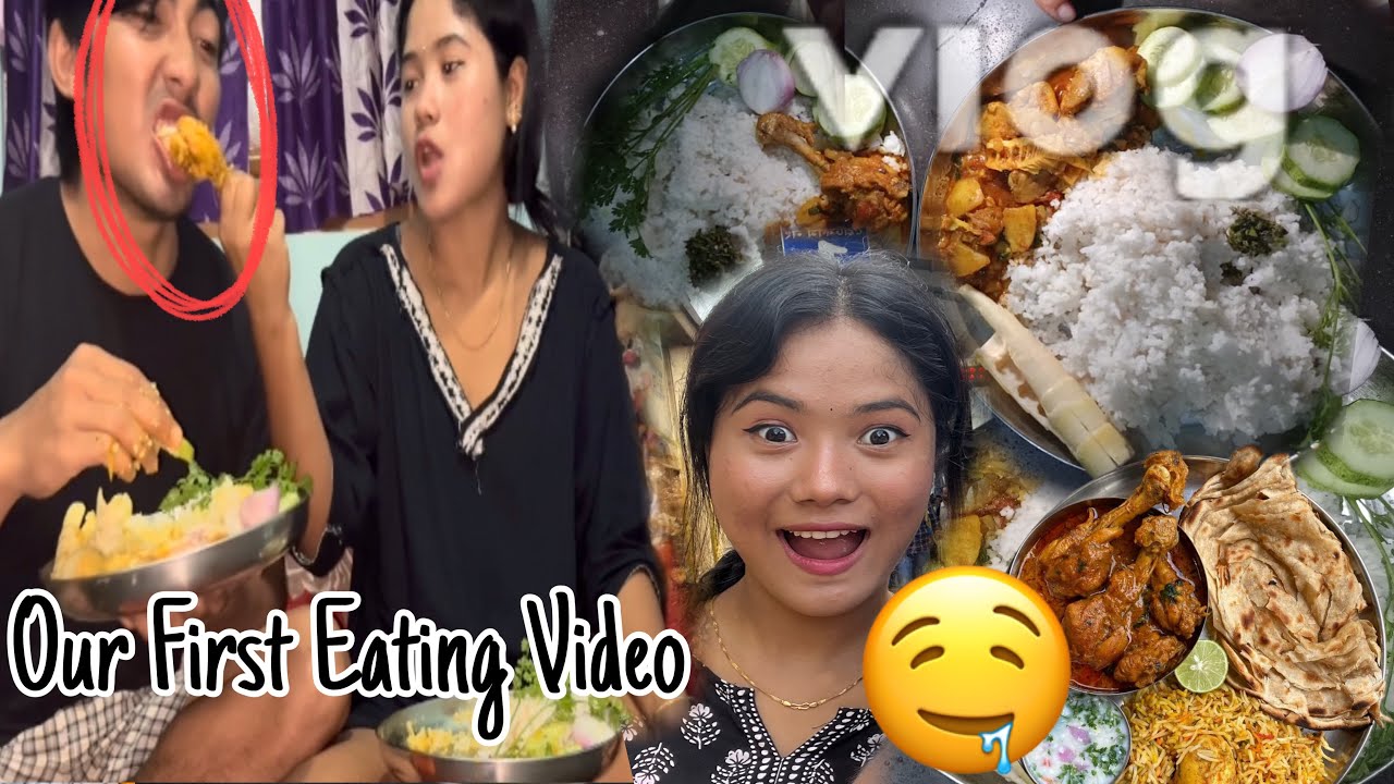 Eating 😋With Girlfriend 🔥❤️‍🩹 // First Time Chamani Video Bulu Ni  Yakni Songjak 🥳🫶🏻Muibai 
