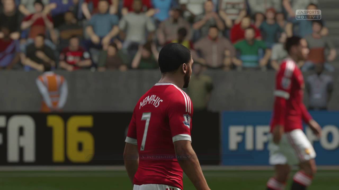 FIFA 16: Memphis Depay power-free kick  - PS4 - Online Season