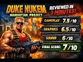 Duke Nukem: Manhattan Project | Honest 3-Minute Review (No Nostalgia)
