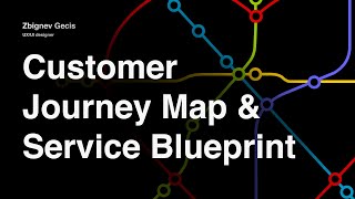 How to create Customer Journey Map & Service Blueprint