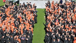 Graduation for the Class of 2020 B-week students