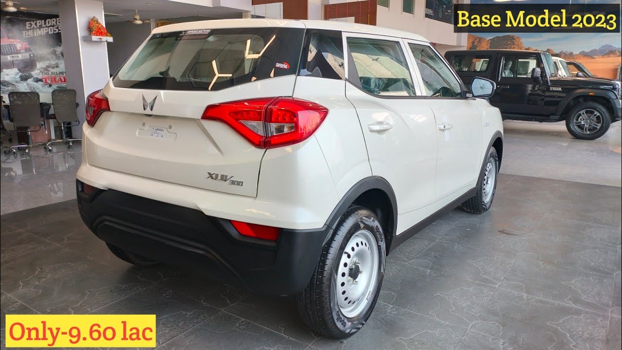 Mahindra XUV300 W4 2023 Base Model On Road Price Features mahindra-xuv300-w4-2023-base-model-on-road-price-features