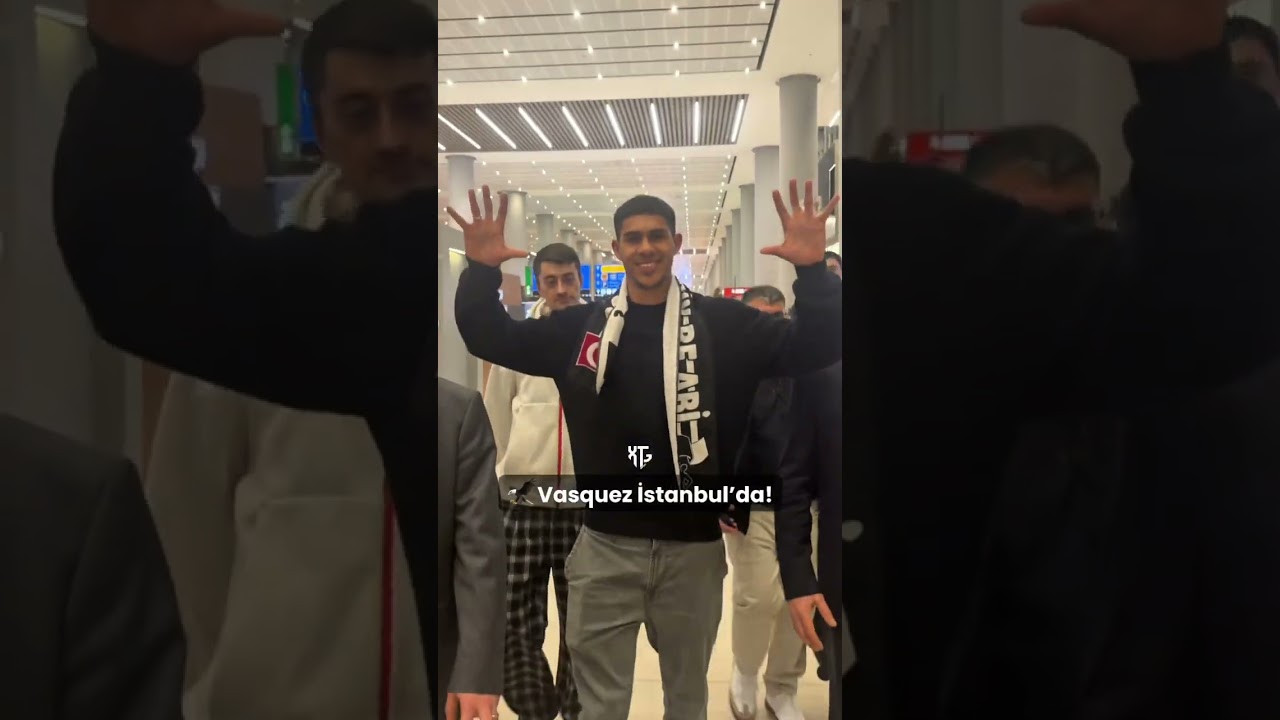 Devis Vasquez Beşiktaş için İstanbul’da!