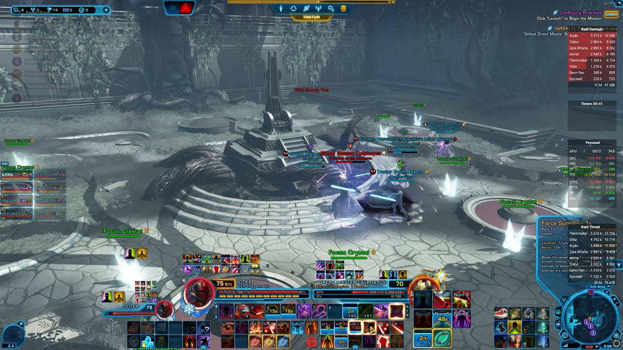 SWTOR Nerfherders 8m NiM Calphayus (DP)