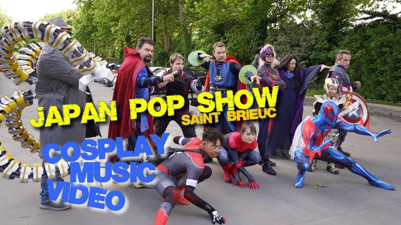 ST BRIEUC JAPAN POP SHOW COSPLAY MUSIC VIDÉO - YouTube