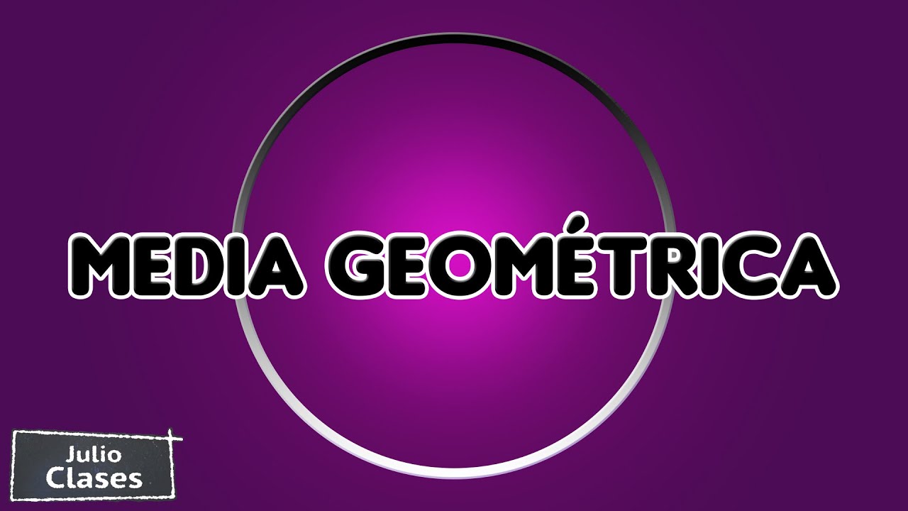 Media geométrica