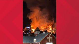 Crews respond to fire at SkyLand Ranch amusement park in Sevierville