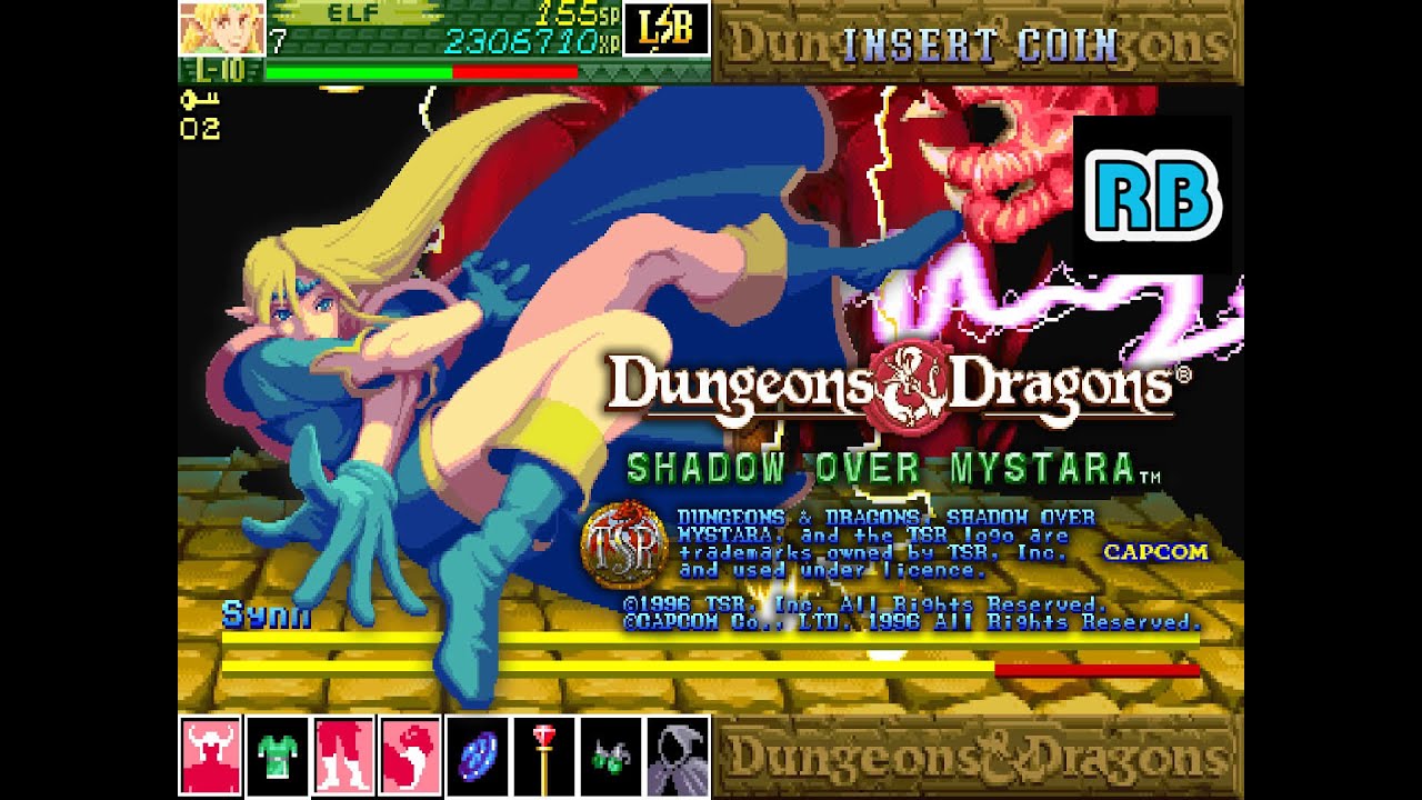 1996 [60fps] Dungeons & Dragons SOM (Euro) Speedrun 22m13s Elf ALL