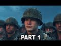 Call of Duty WW2 Gameplay Walkthrough Part #1 - D-Day (COD WW2 Campaign)