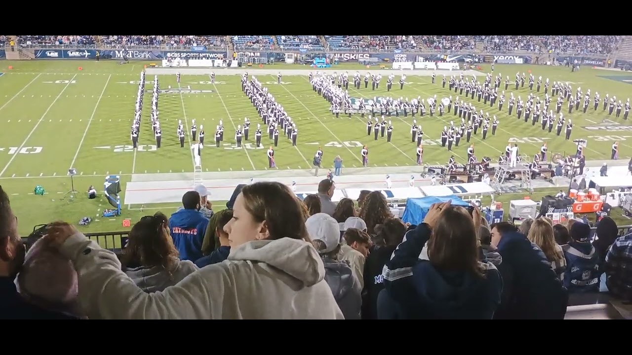 University of Connecticut Marching Band - 11/8/2025 - East Hartford, CT