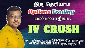 IV Crush ( Implied volatility )