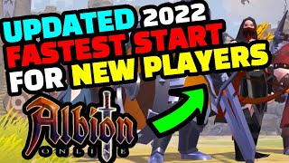 The FASTEST POSSIBLE START for New Players! Albion Online Beginners Guide 2022 Edition