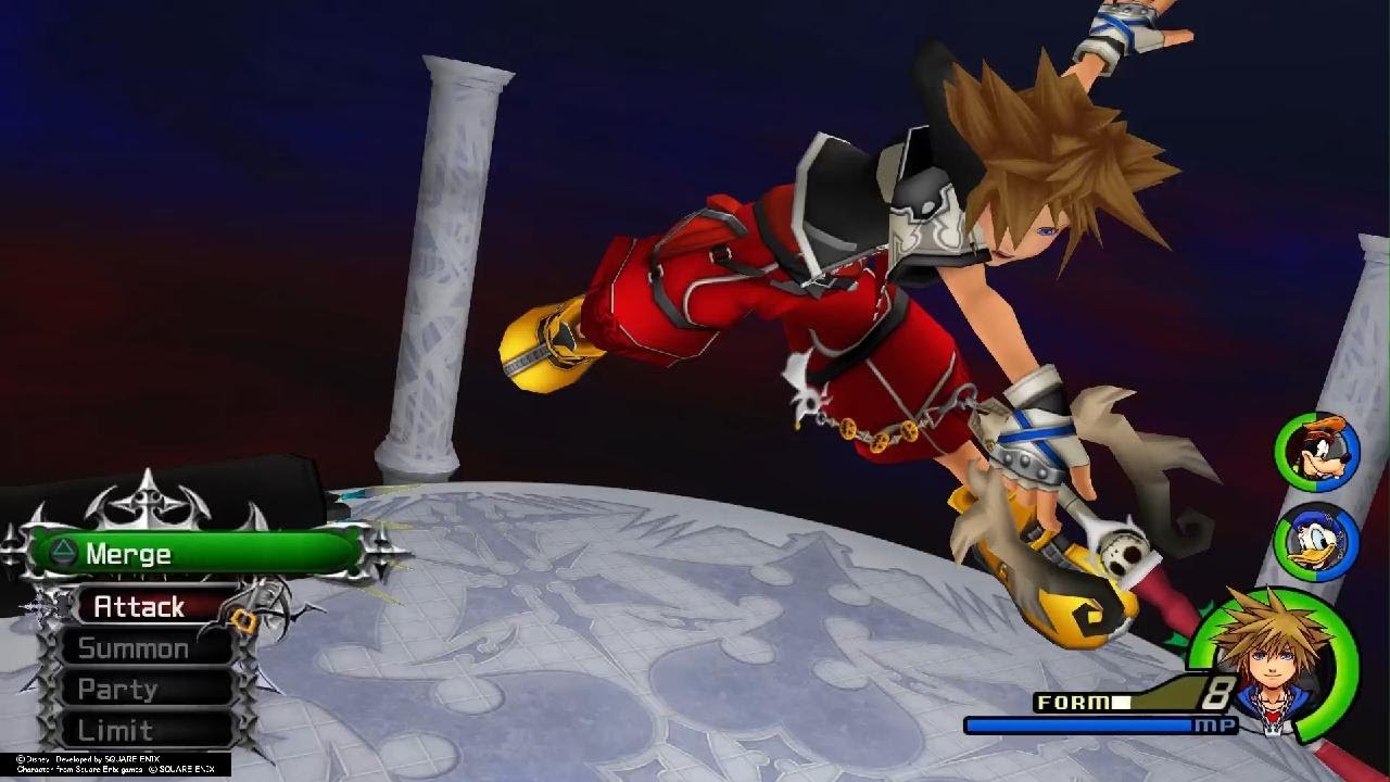 KH2FM LV1 Crit Absent Silhouette Larxene