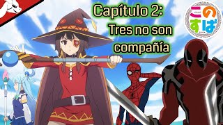 Spider-Man, Deadpool and Konosuba Girls