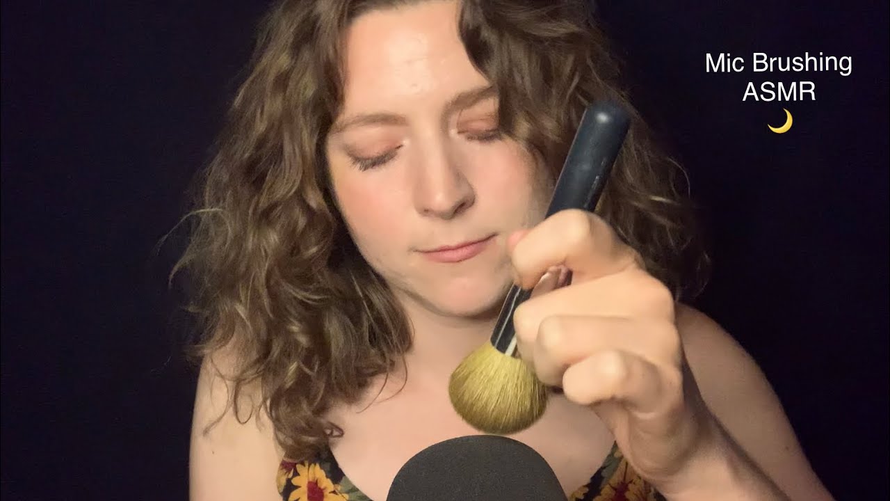 ASMR Mic Brushing | Camera Brushing | No Talking - YouTube