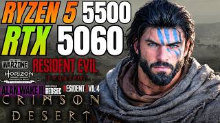 Ryzen 5 5500 + RTX 5060 em 2026 Gargalo absurdo