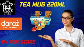 Unboxing Tea Mug 220Ml Short Review Daraz Item Link In The Description