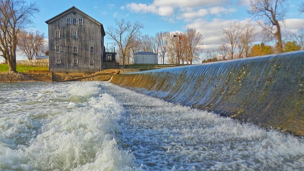 Stockdale mill cir.1857 Over 160 yrs old 🍞 Roann Indiana on the Eel
