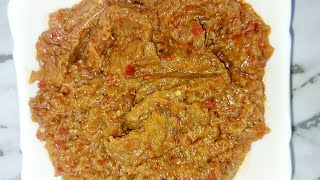 Badımcan İkrası -Ən Asan Resepti