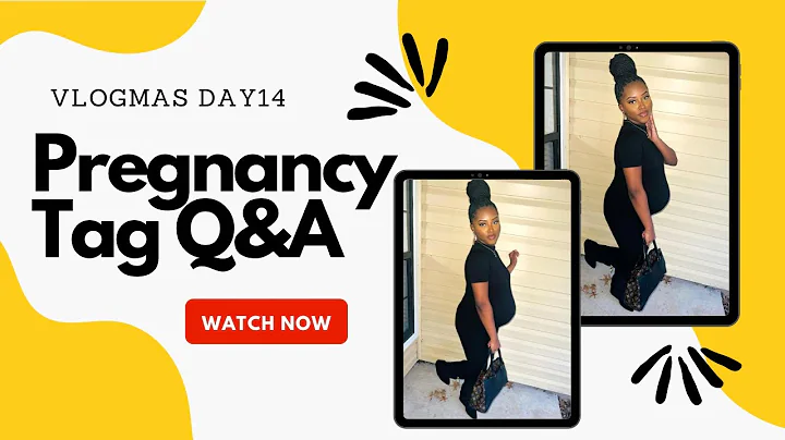 PREGNANCY TAG Q&A| VLOGMAS #fyp #vlog