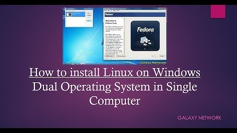 How to install Fedora Linux on Windows Dual Boot Quickly || Install and Configure