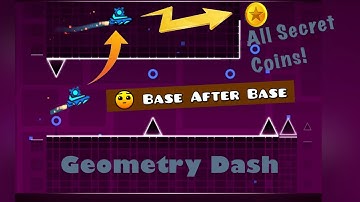 Base After Base Lvl. 5 All Secret Coins! | Geometry Dash