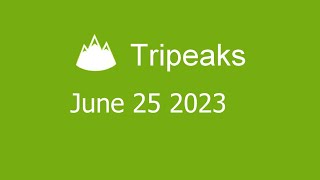 Microsoft Solitaire Collection - Tripeaks - June 25 2023
