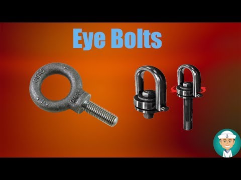 Eye Bolts - How should you use eye bolts safely?